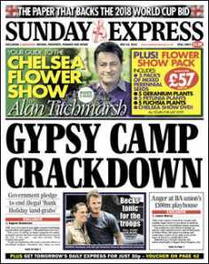 Gypsy Camp Crackdown